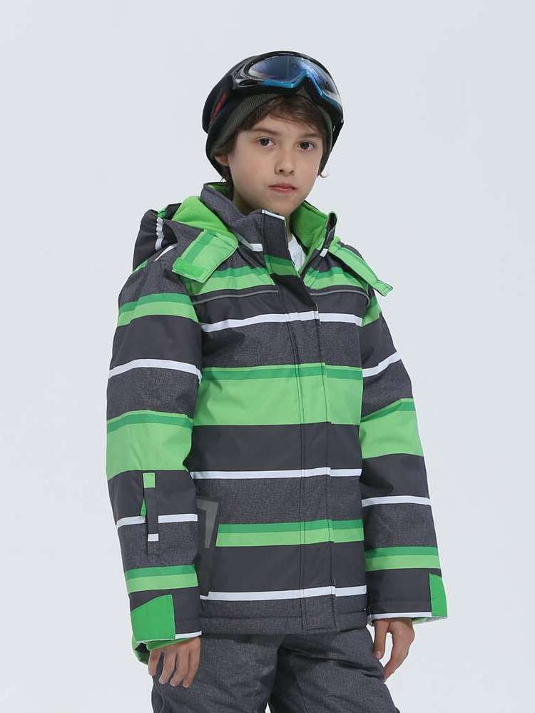  Striped Casual Regular Boys Outerwear 901