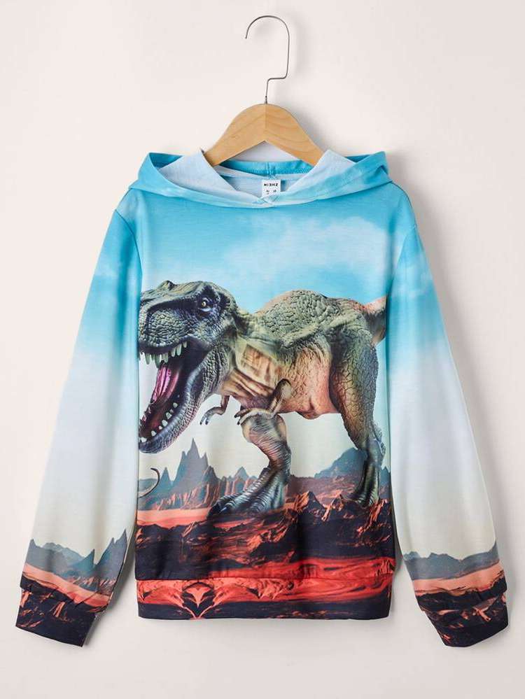 Regular Fit  Dinosaur Boys Clothing 3466