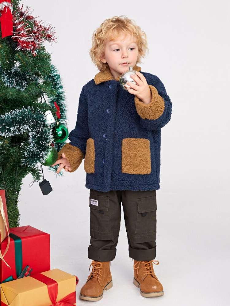 Regular Fit Casual Regular Toddler Boys Outerwear 6343