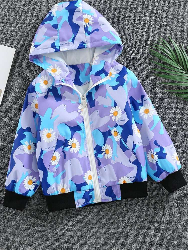 Long Sleeve Regular Fit Hooded Toddler Boys Clothing 128