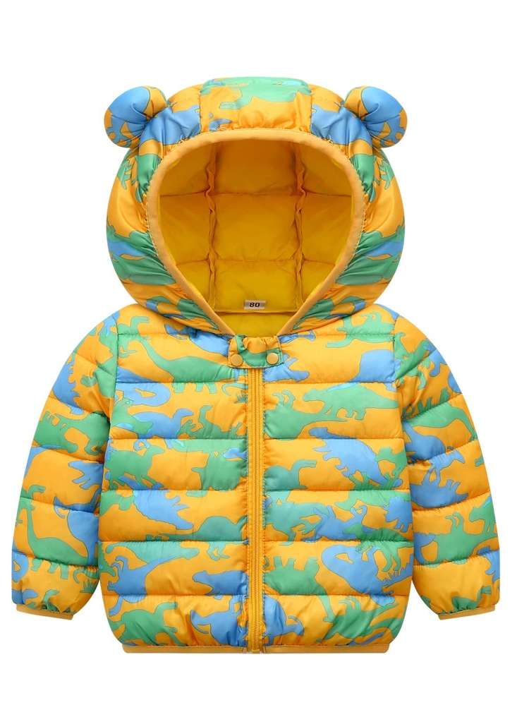 Cute Regular Cartoon Regular Fit Toddler Boys Outerwear 8726