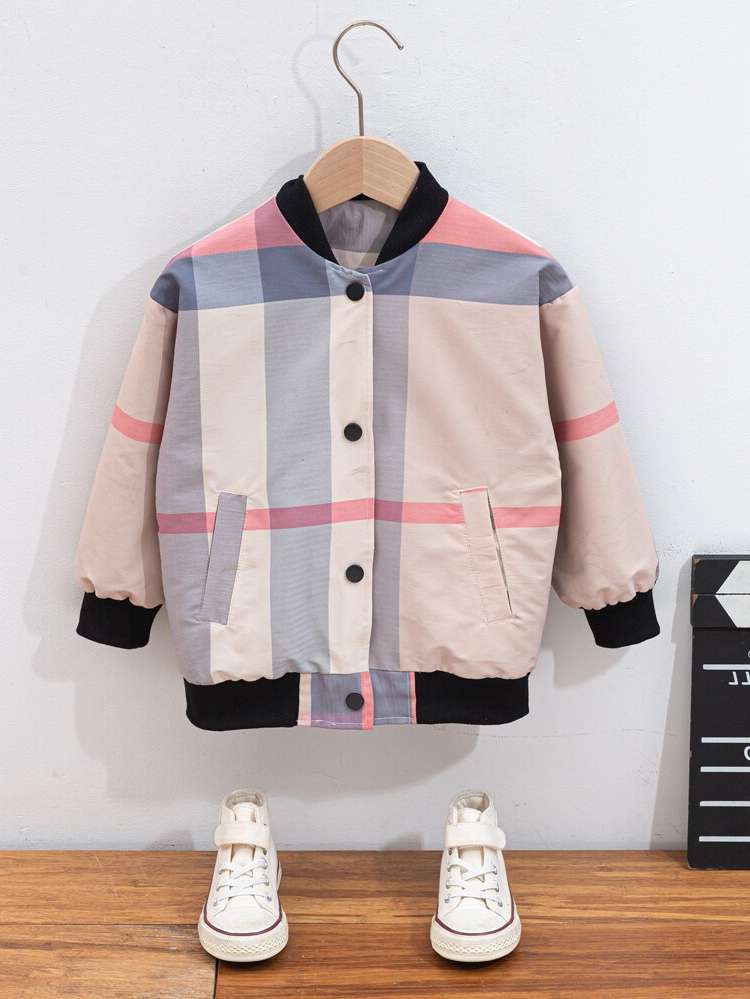 Regular Regular Fit Long Sleeve Plaid Toddler Boys Clothing 3485