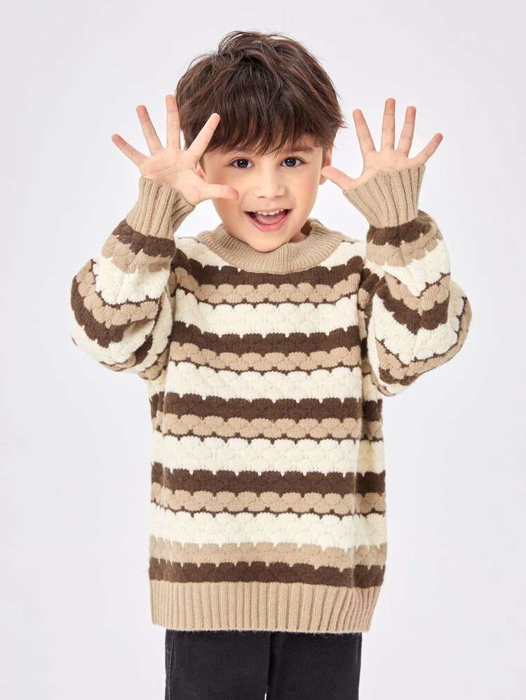  Long Sleeve Regular Fit Multicolor Kids Clothing 485