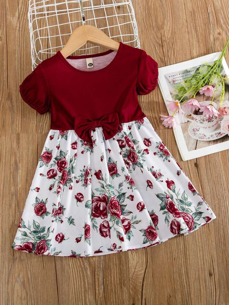  Short Floral Boho Toddler Girls Clothing 34