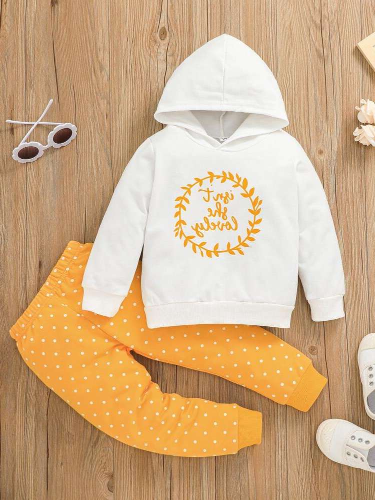 Regular Fit Casual Hooded Long Sleeve Kids Clothing 486