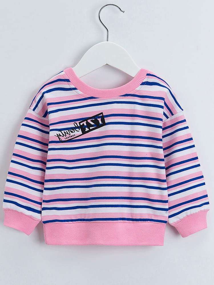 Round Neck Multicolor Regular Kids Clothing 7806