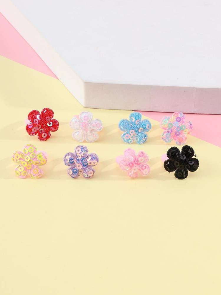  Multicolor Kids Rings 3873