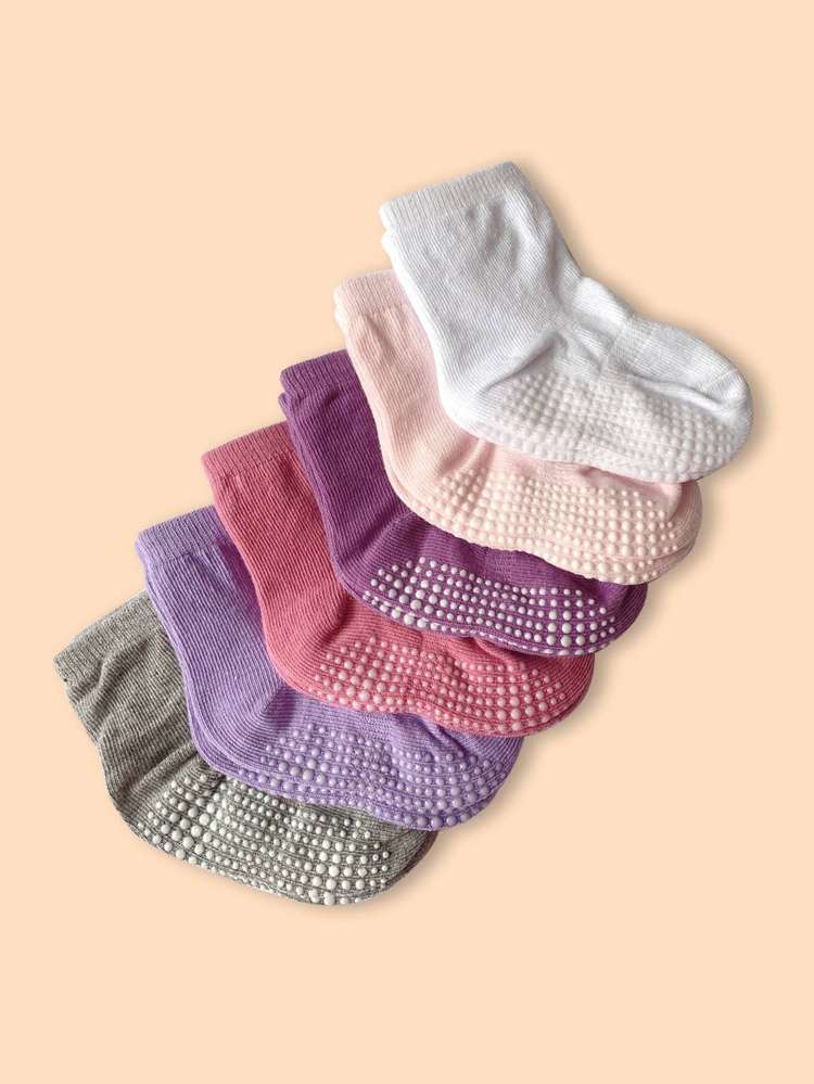 Casual  Multicolor Kids Socks 4178