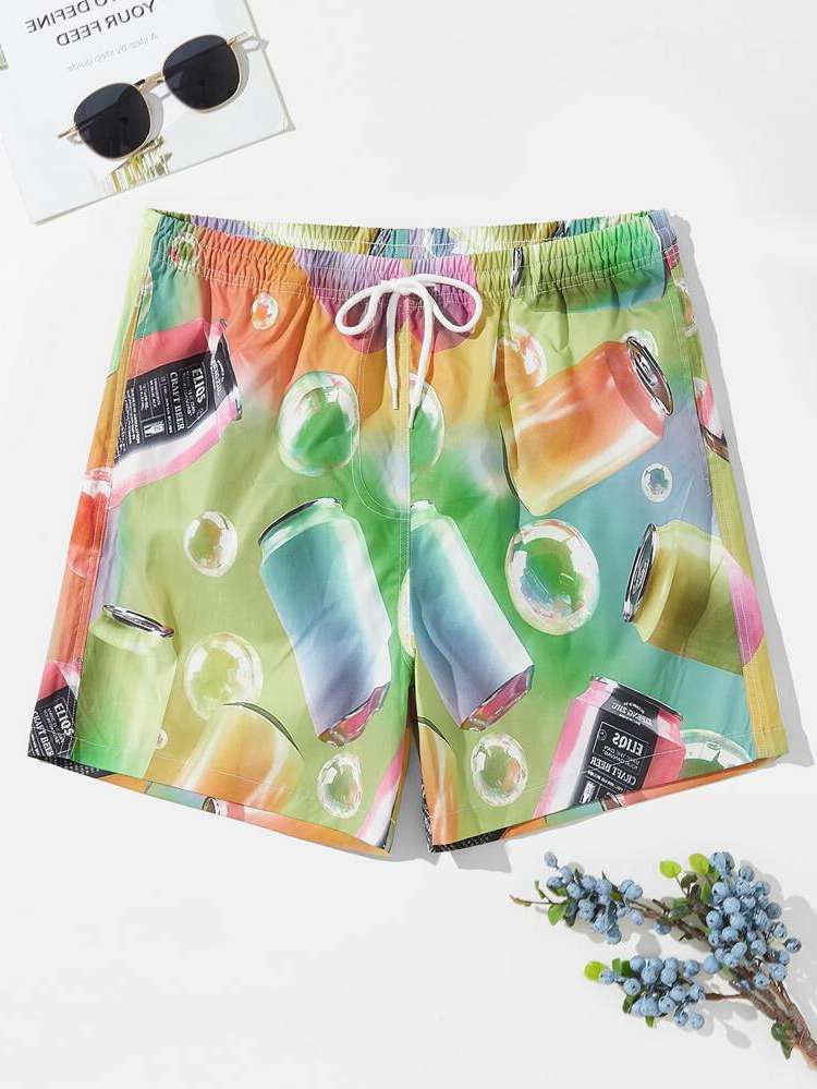  Vacation Letter Men Swimwear 345