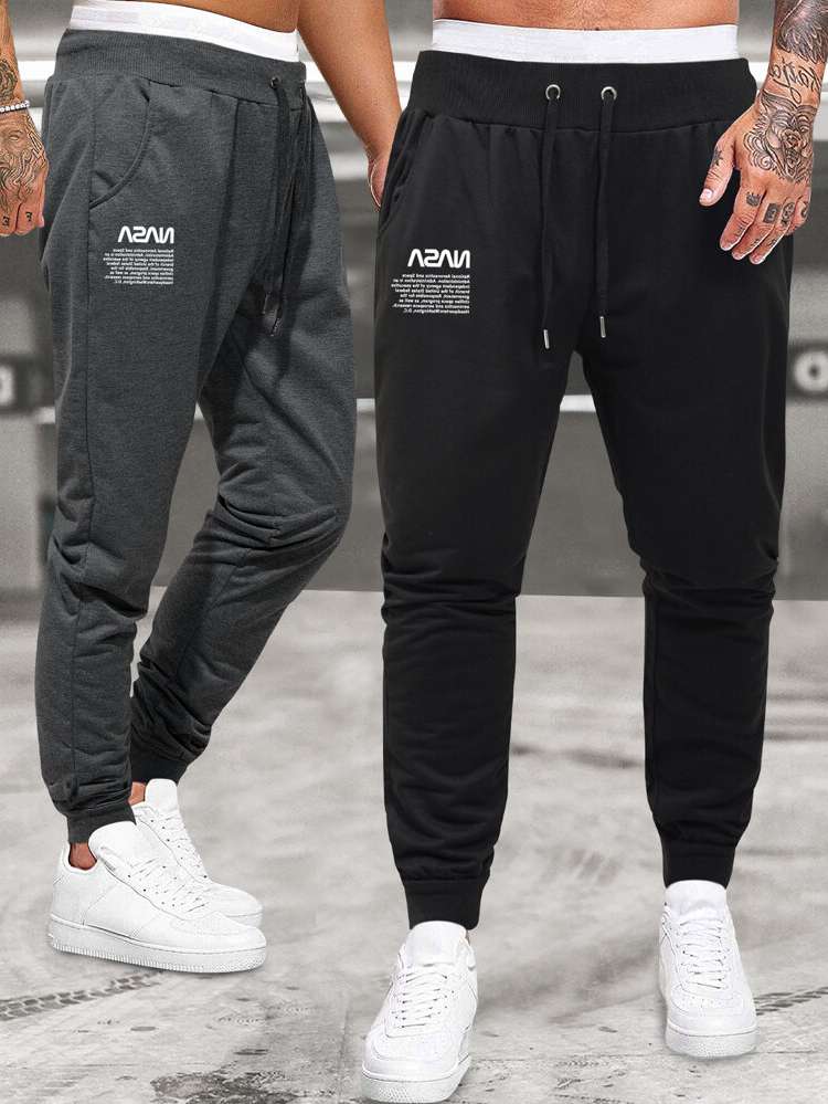  Drawstring  Men Sweatpants 917