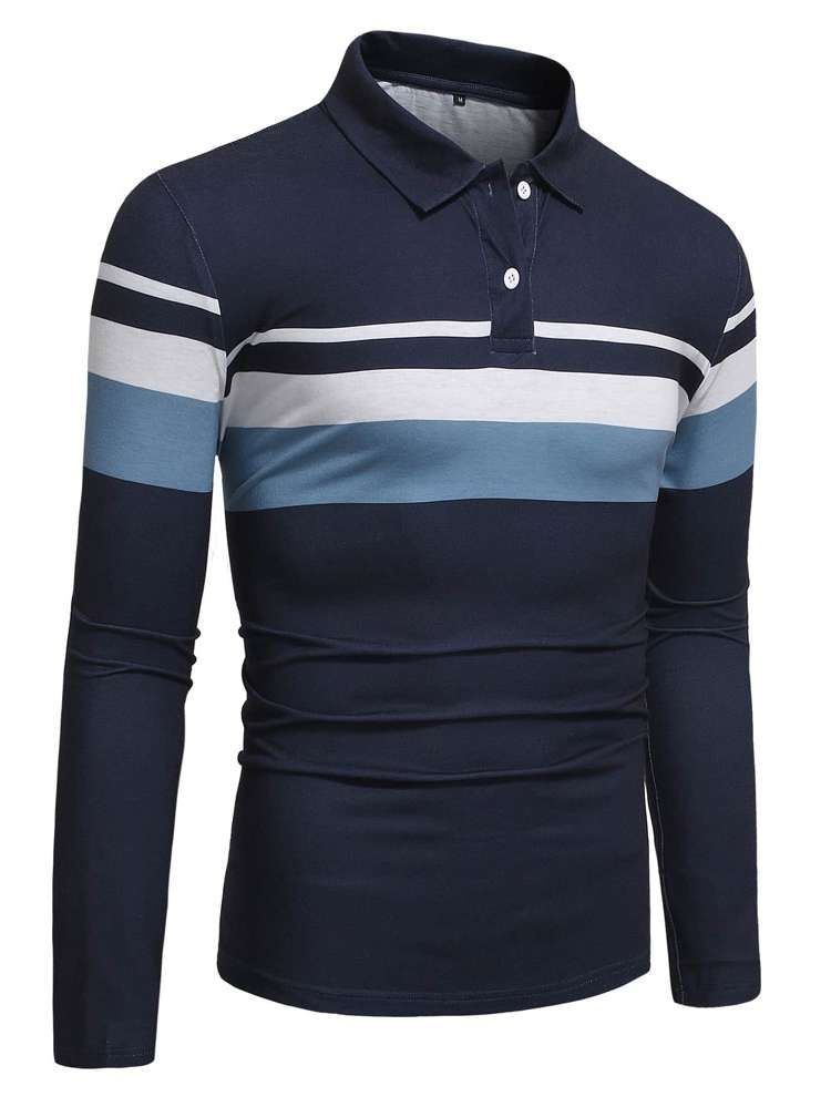  Long Polo Men Clothing 2523