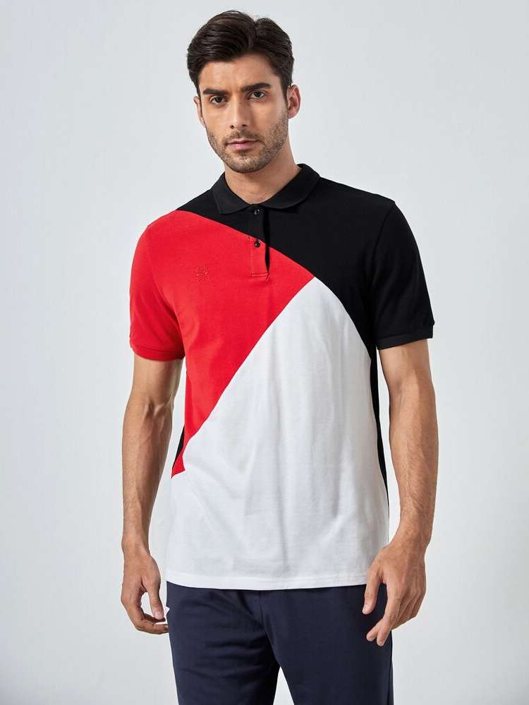  Preppy Regular Fit Polo Men Polo Shirts 5670