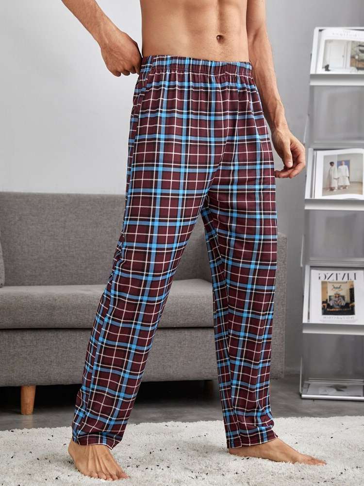  Plaid Men Underwear  Loungewear 2175