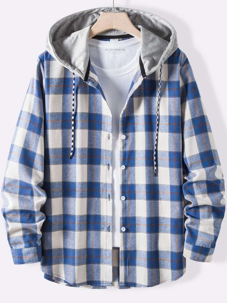  Regular Plaid Men Shirts 743