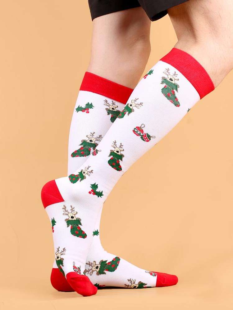  Christmas Men Socks 140