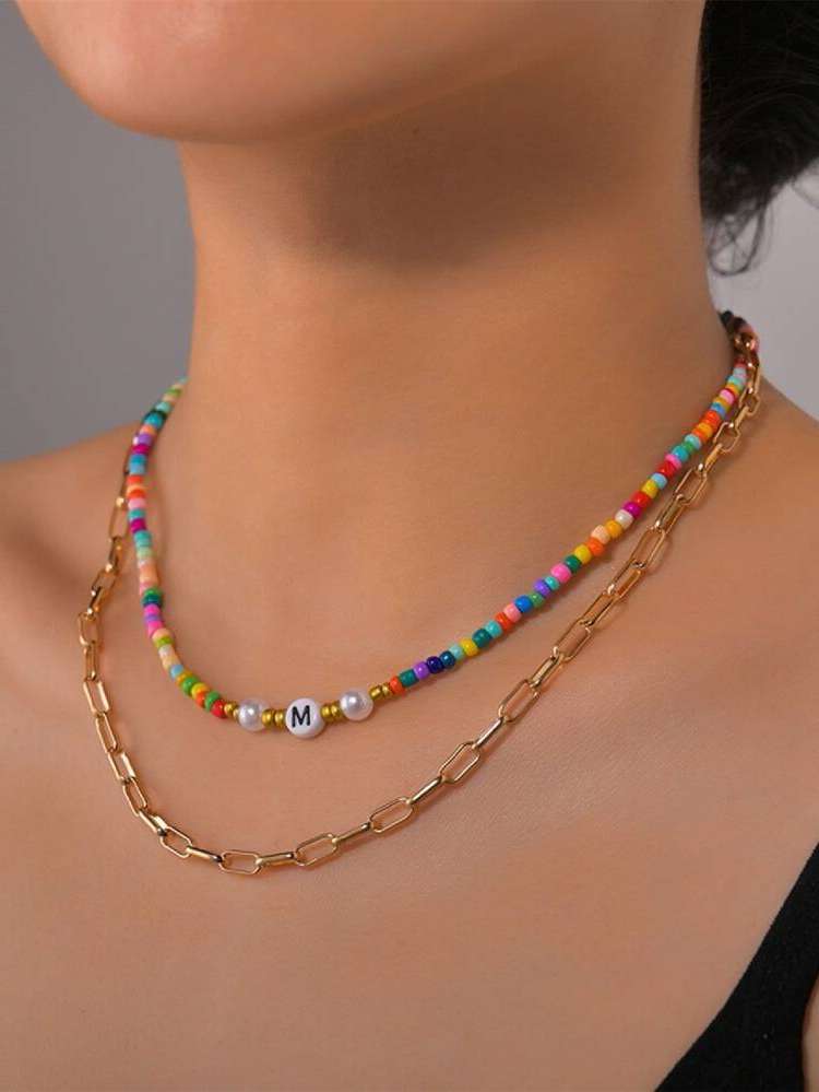 Multicolor  Necklaces 8103