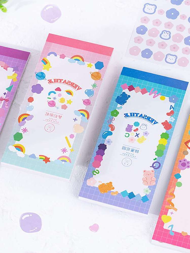  Multicolor  Sticky Notes 898