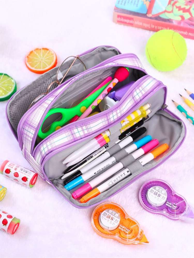  Multicolor Pencil Cases 3581