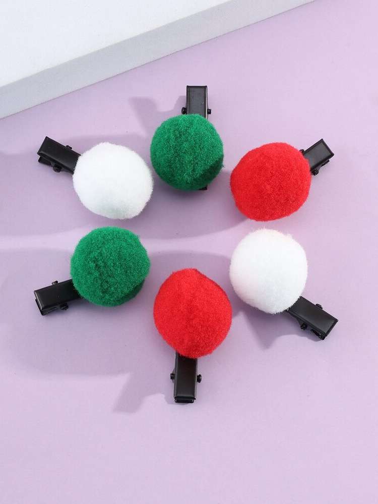  Multicolor Plain Pet Hair Accessories 2508