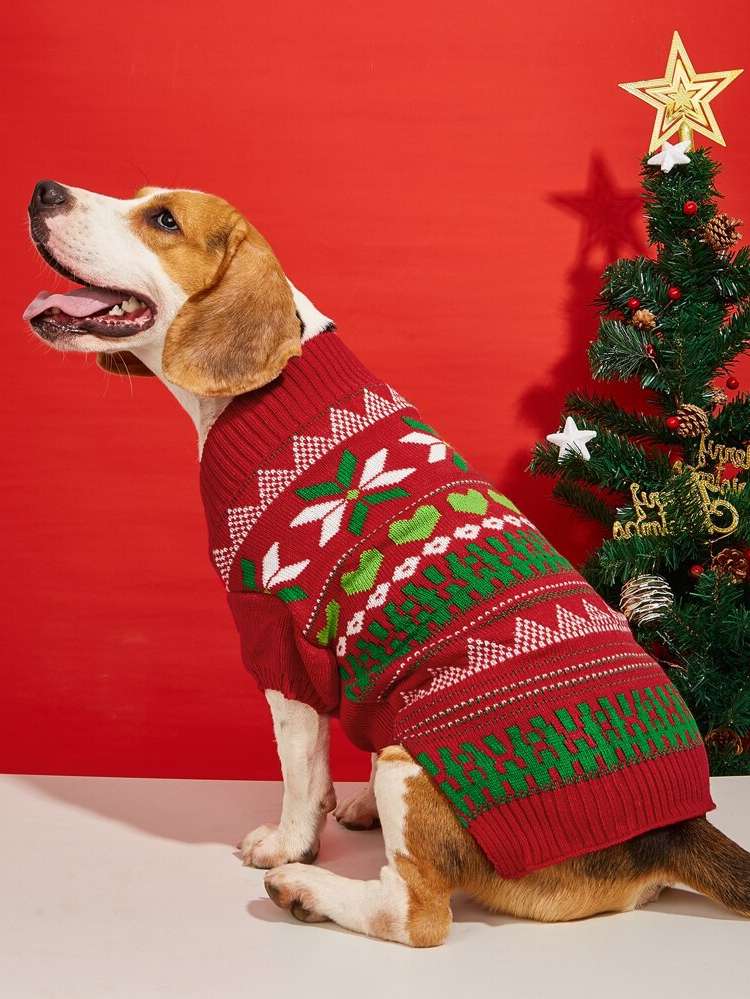  Multicolor  Pet Sweaters 8166