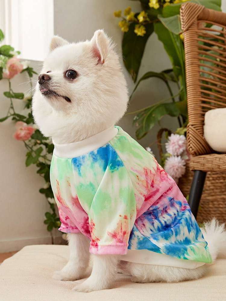  Multicolor  Pet Tops 2101