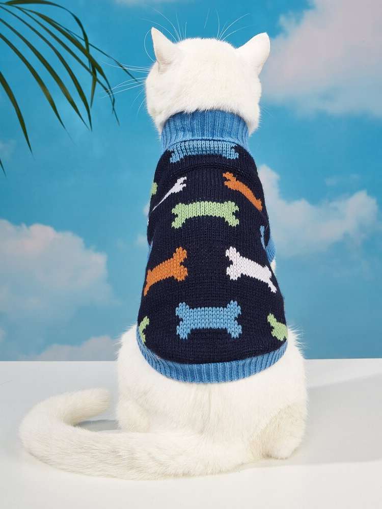  Graphic Multicolor Pet Clothing 6679