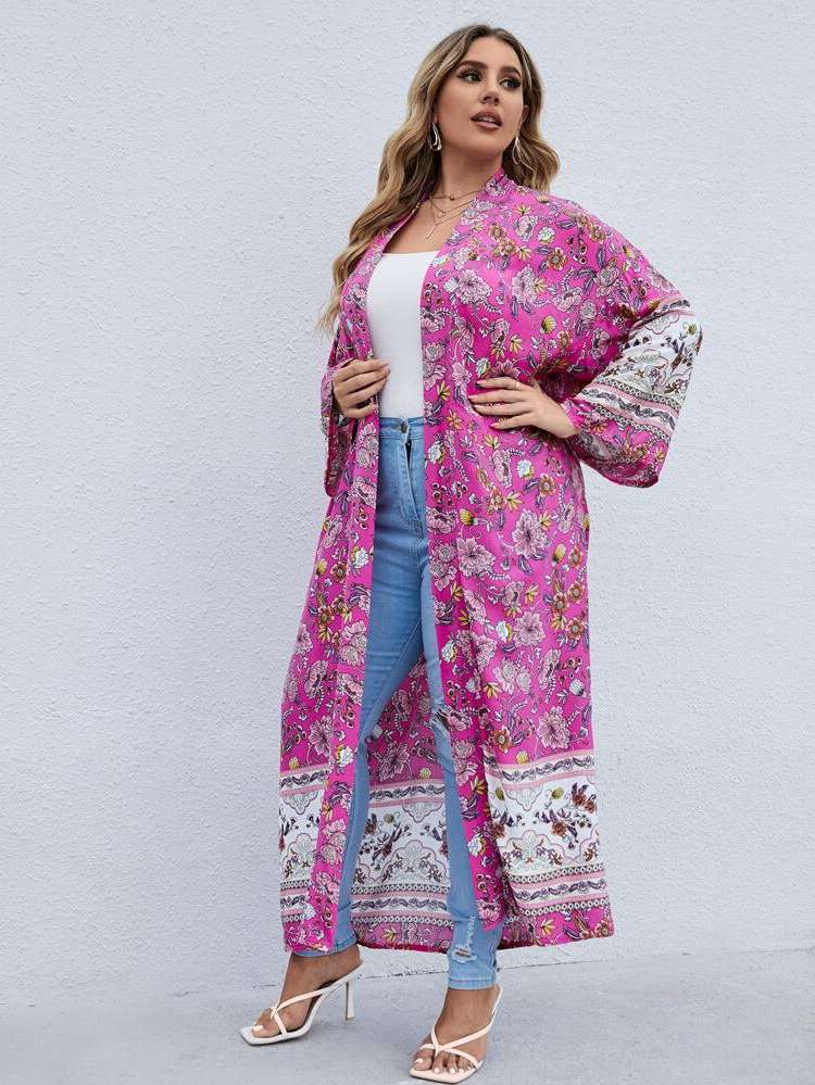   Plus Size Kimonos 8813