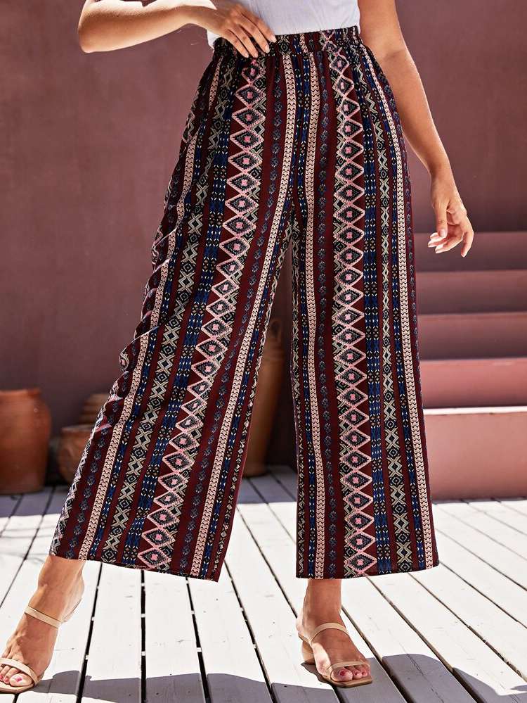  Loose Boho Plus Size Pants 732