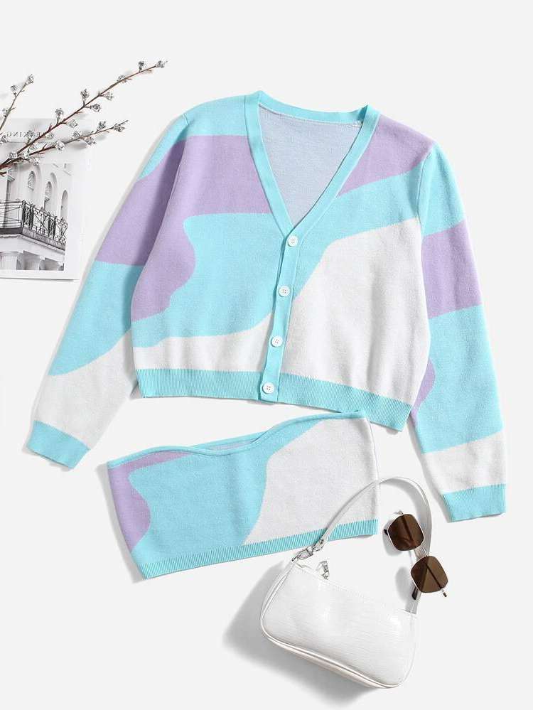 Button Long Sleeve Casual Multicolor Women Plus Clothing 6021