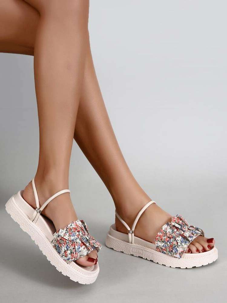  Floral Multicolor Women Shoes 6424