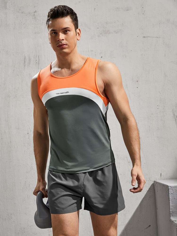   Round Neck Men Activewear 2759