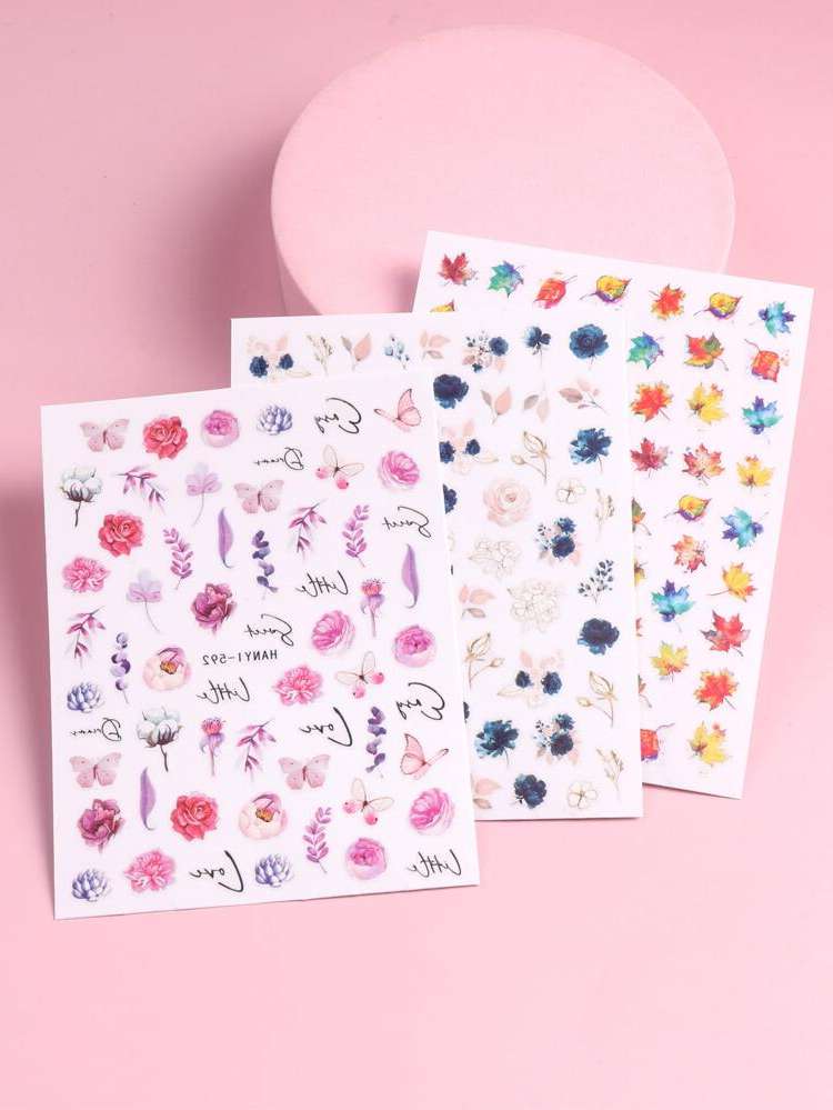 Multicolor  Stickers  Decals 366