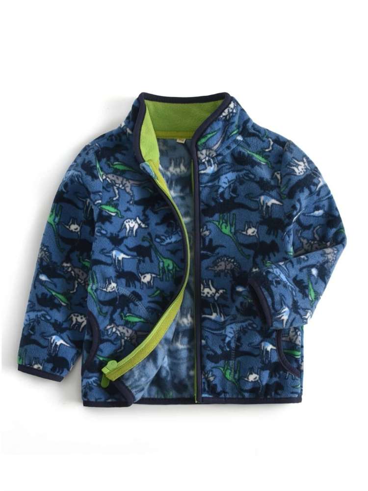  Animal Funnel Neck Regular Kids Clothing 700