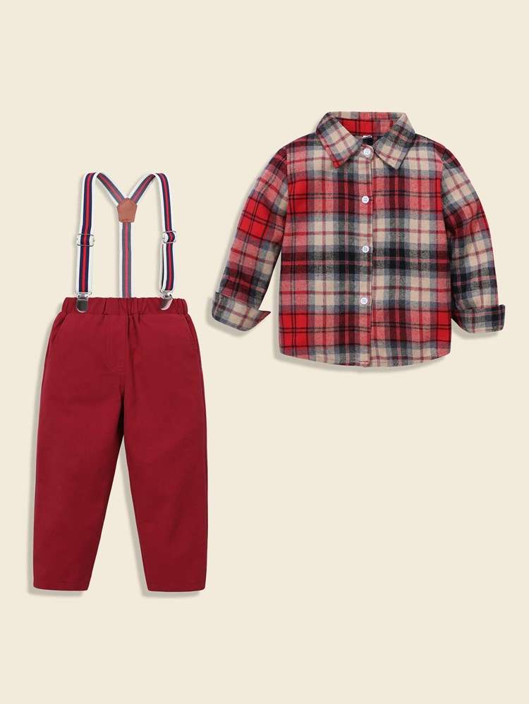 Pocket Preppy Regular Fit Toddler Boy Two-piece Outfits 9446