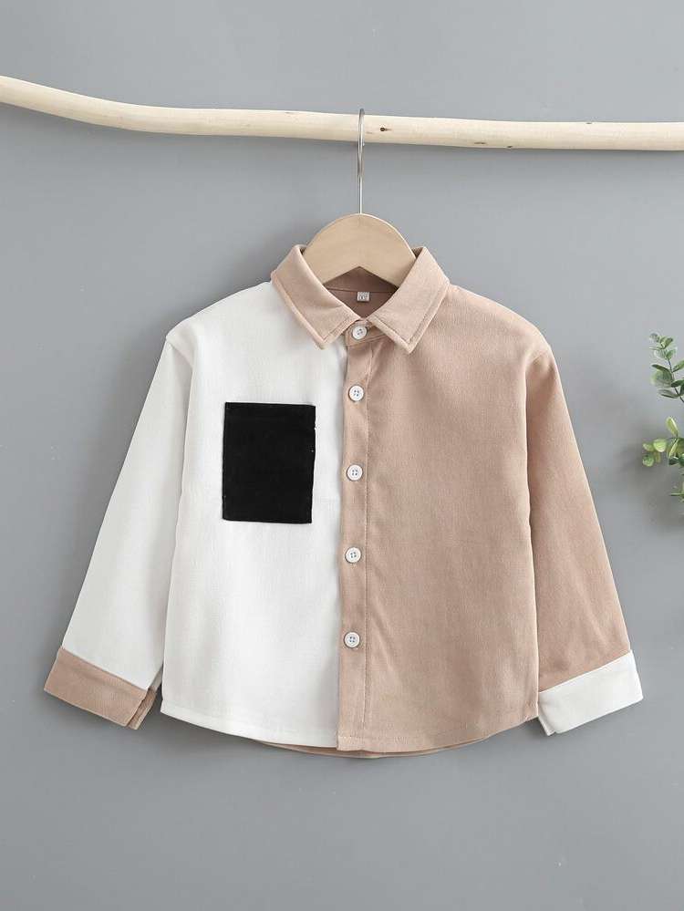 Colorblock Regular Fit Multicolor Long Sleeve Kids Clothing 1152