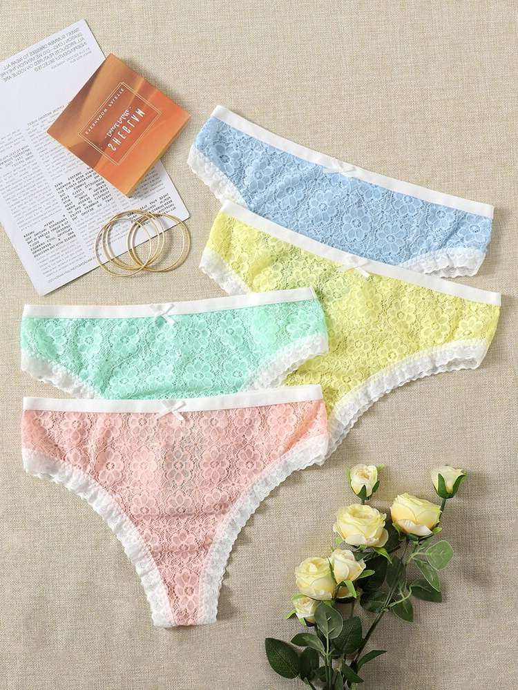 Plain Cute Women Plus Intimates 3182