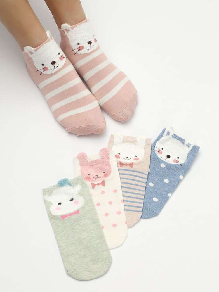  Cartoon  Women Socks 281