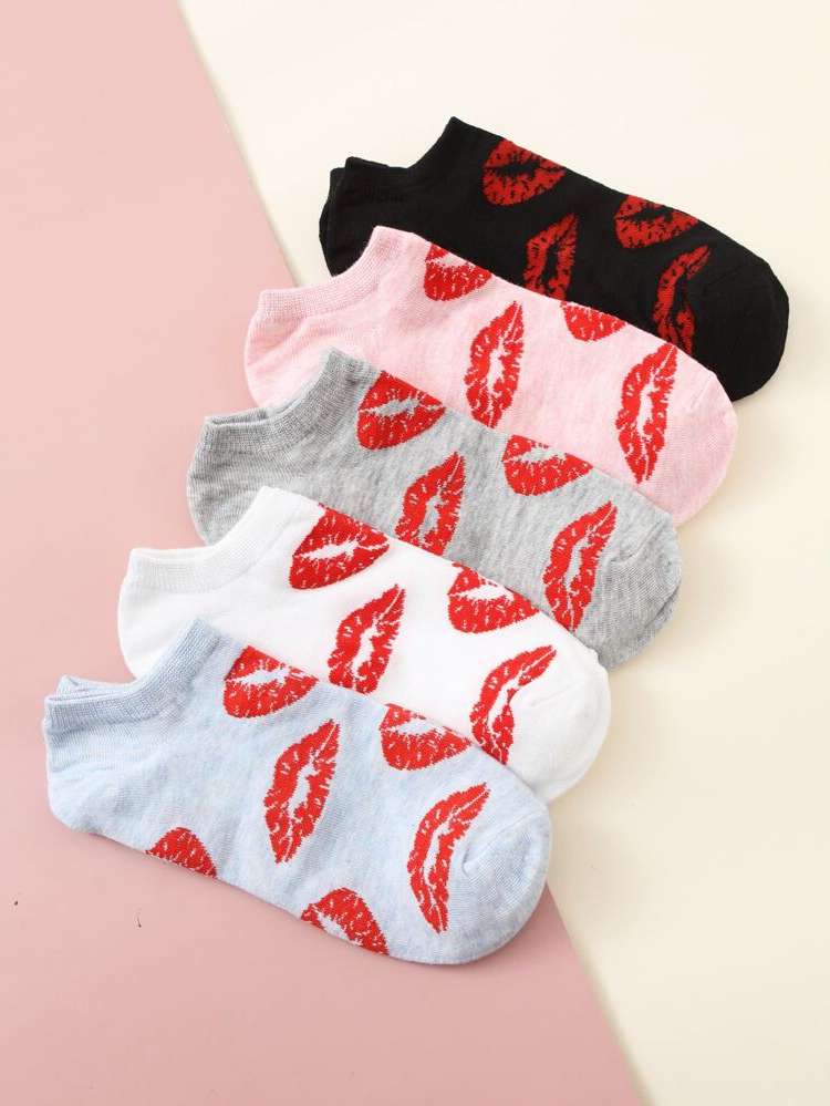  Figure Multicolor Women Socks 9955