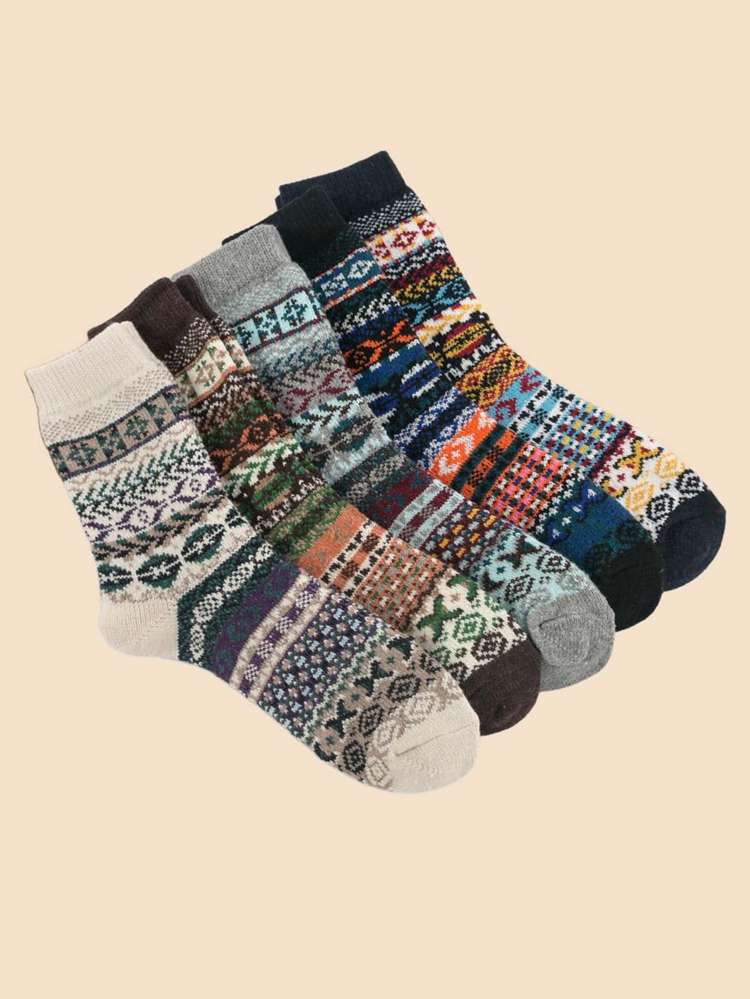 Multicolor  Men Socks 4551