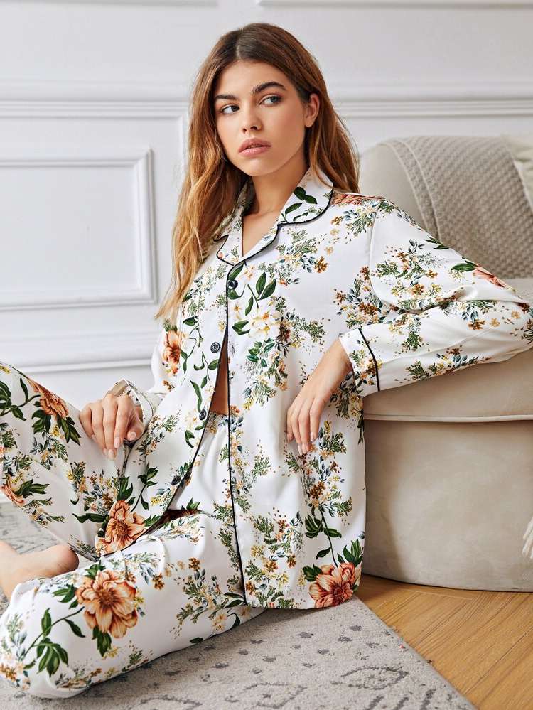  Elegant Floral Underwear  Sleepwear 3864