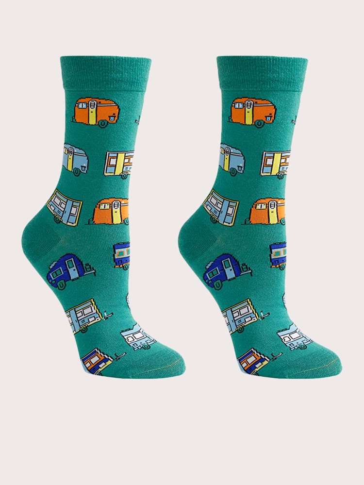  Multicolor  Men Socks 9894