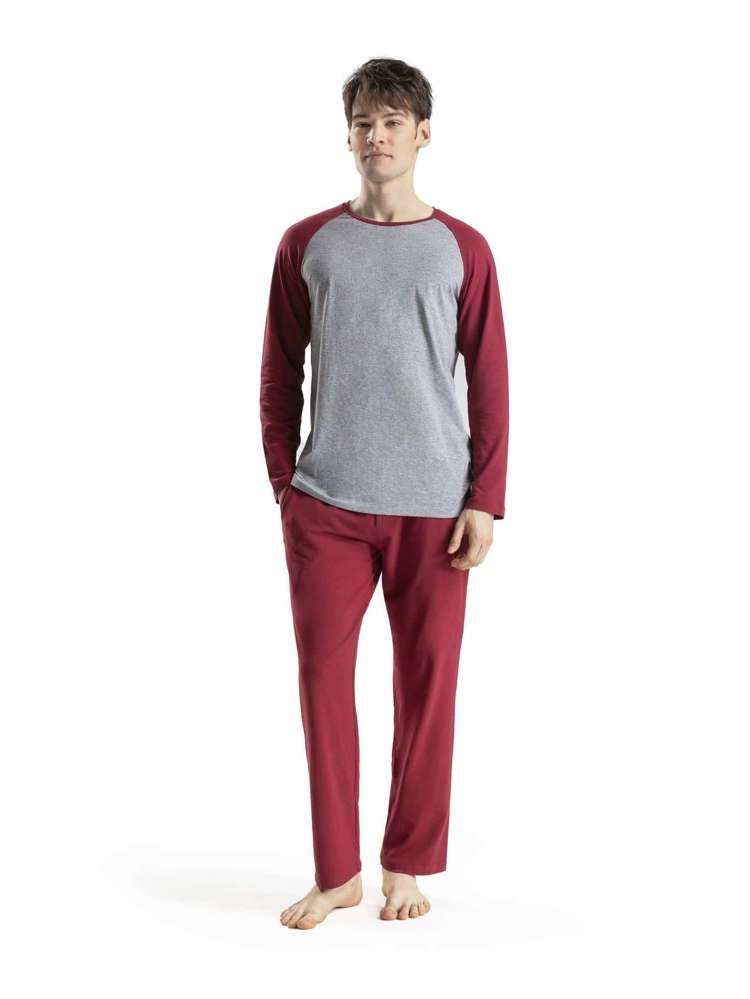 Long Sleeve  Men Loungewear Sets 5112