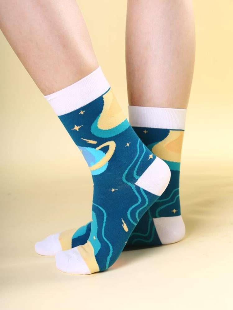  Galaxy Men Socks 9197