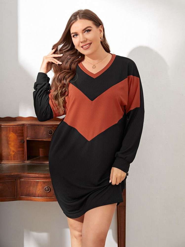  Casual Long Sleeve Women Plus Sleep  Lounge 9866