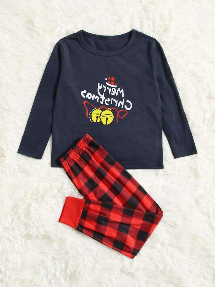 Multicolor  Long Sleeve Boys Loungewear 3546