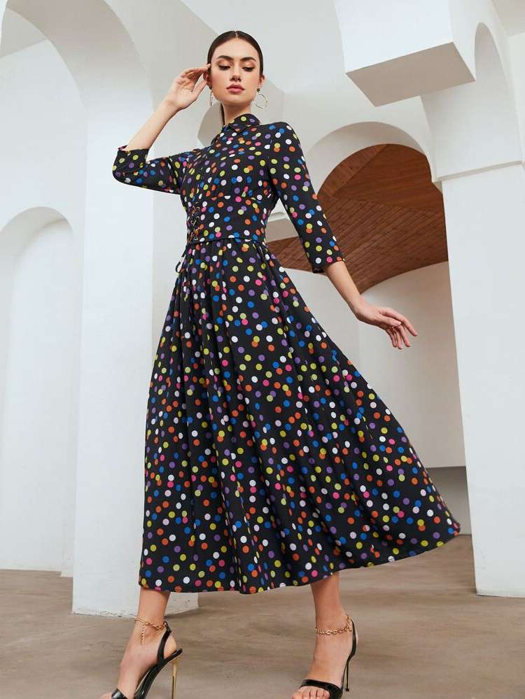  Polka Dot Arabian Wear 783