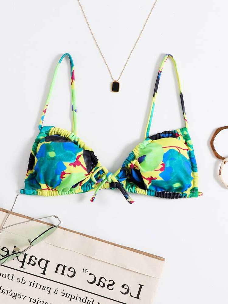  Multicolor Floral Women Bikini Tops 7056