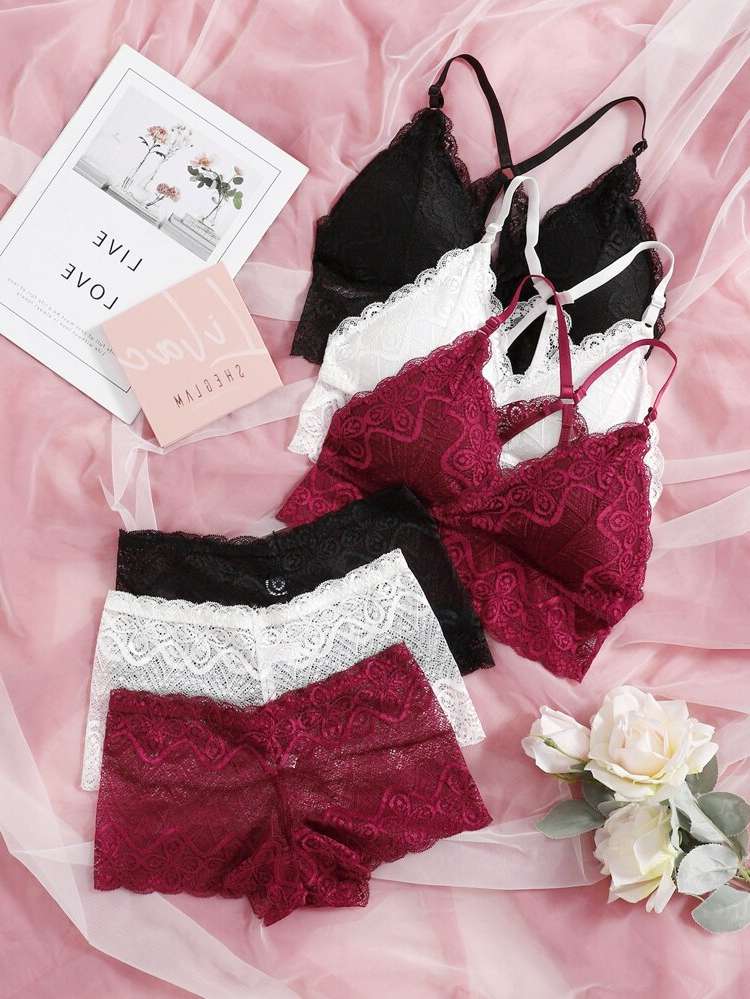  Romantic Multicolor Underwear  Sleepwear 2427