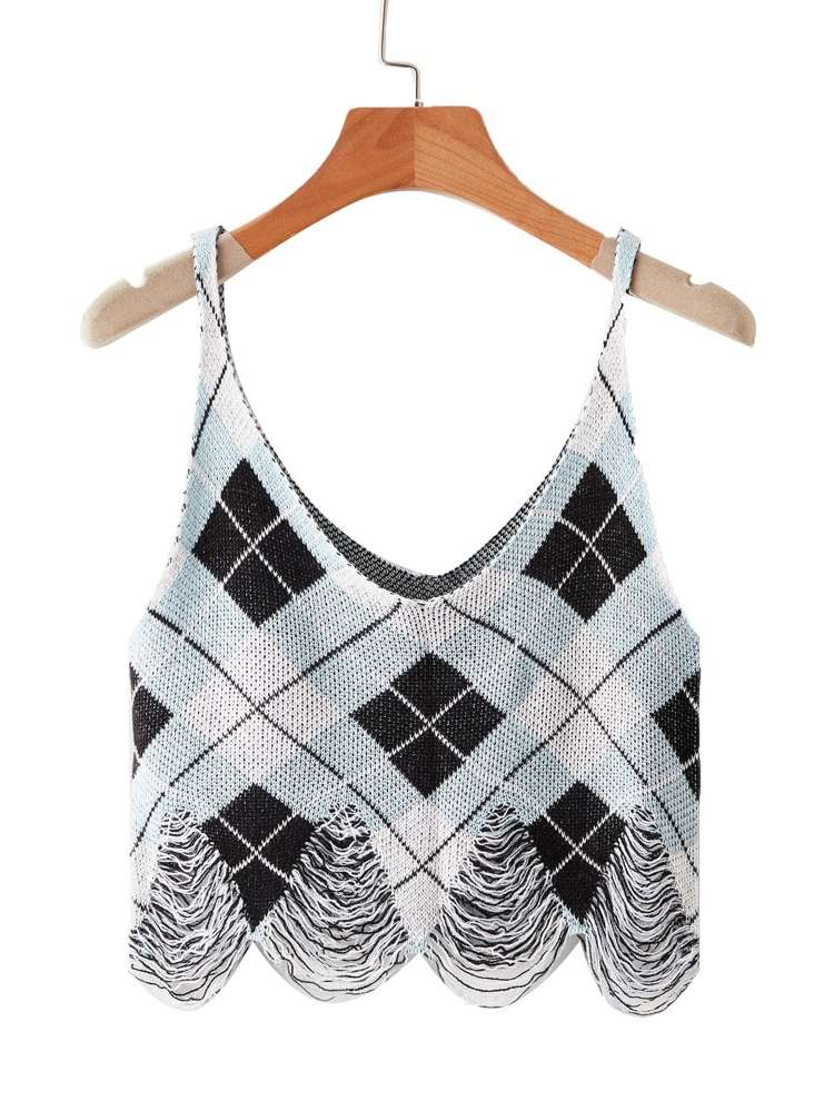 Sleeveless Casual Scoop Neck Multicolor Women Clothing 358