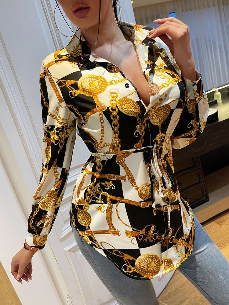 Collar Long Regular Fit Elegant Women Clothing 889